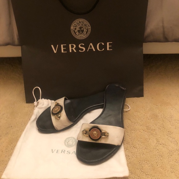 Versace sandals womens Clearance